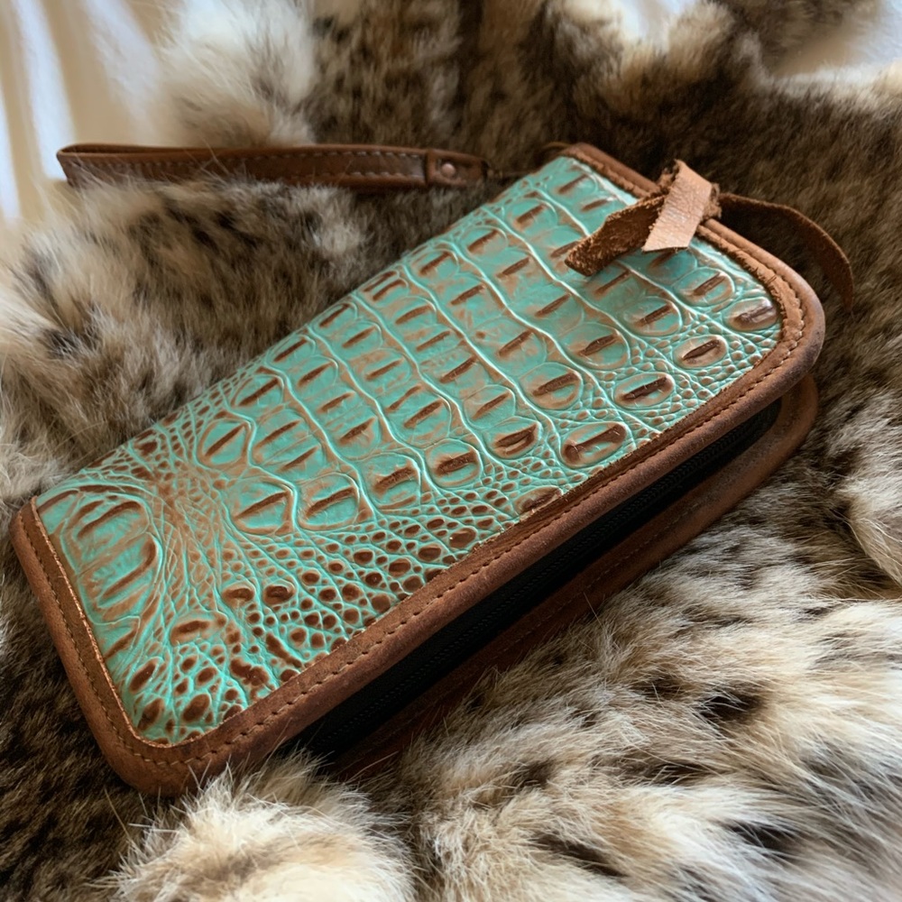 Double J Saddlery leather wallet